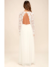 Awaken My Love White Long Sleeve Lace Maxi Dress